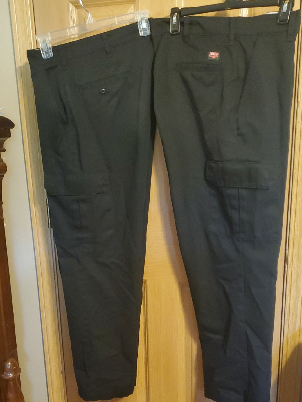 Men's Red KAP Black Cargo Pants